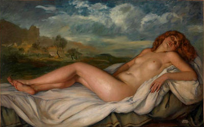 Sample artwork by Sergei Petrovich Ivanov (1893 - 1983), known for portrait painting - View similar artists and auction records
