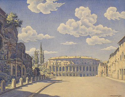 Street scene by Andre Iacovlevitch Beloborodoff - Auction record, sale price, and art valuation. Compare with similar artists and explore comparable artworks.