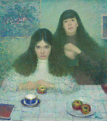 Sample artwork by Filaret Ivanovitch Pakoun (1912 - 2002), known for painting - View similar artists and auction records