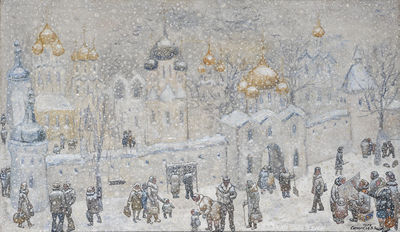 Monastery in Winter