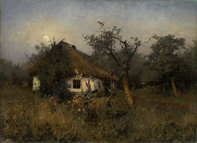 Village by Moonlight