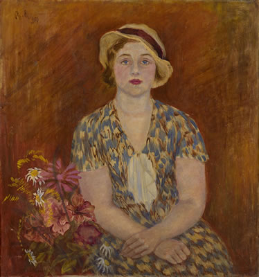 Portrait of the Artist Nina Lekarenko by Vladimir Vasilievich Lebedev - Auction record, sale price, and art valuation. Compare with similar artists and explore comparable artworks.