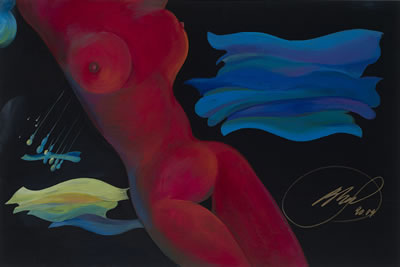 Flying Nude
