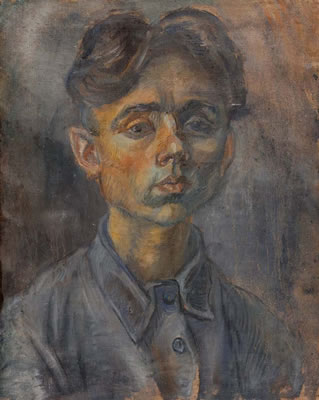 Portrait of Boris Petrovich Sveshnikov: Self-Portrait,
