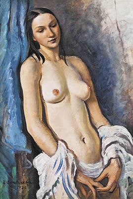Nude by Zinaida Evgenievna Serebriakova - Auction record, sale price, and art valuation. Compare with similar artists and explore comparable artworks.