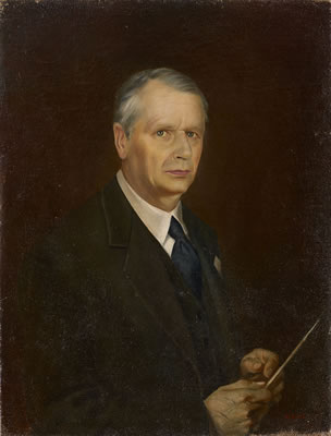 Portrait of Vasili Ivanovich Shukhaev: Self-portrait