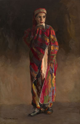 Girl in Oriental Clothes by Pavel Filonov - Auction record, sale price, and art valuation. Compare with similar artists and explore comparable artworks.