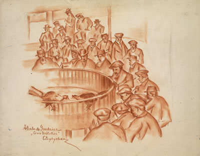 Cock Fighting in Alcala de Guadaira