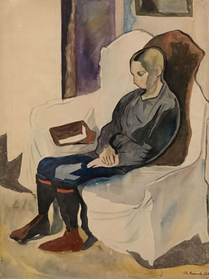 Kostya in an Armchair