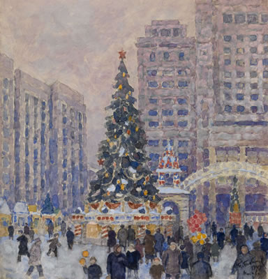 New Year Tree on Manege Square