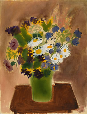 Wild Flowers by Tatiana Alekseevna Mavrina-Lebedeva - Auction record, sale price, and art valuation. Compare with similar artists and explore comparable artworks.
