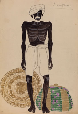 Costume Designs for the Circus "Pantomima"