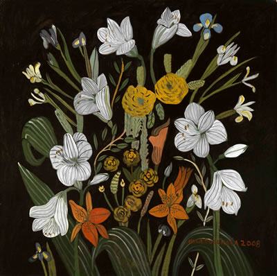 Sample artwork by Lucy Voroneva (Born 1953), known for naïve art - View similar artists and auction records
