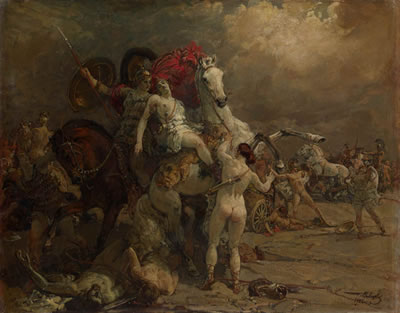 Wounded Amazon Camilla by Georgy Konstantinovich Savitsky - Auction record, sale price, and art valuation. Compare with similar artists and explore comparable artworks.