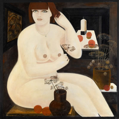 Nude With Oranges