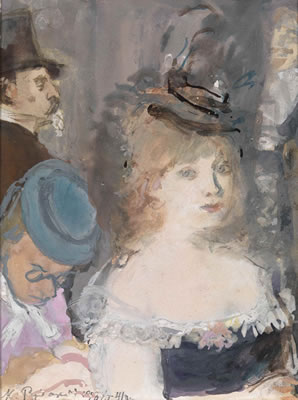 Illustrations for Guy de Maupassant's "Boule de Suif" and "Bel-Ami" and Another Illustration (3) by Konstantin Ivanovich Rudakov - Auction record, sale price, and art valuation. Compare with similar artists and explore comparable artworks.