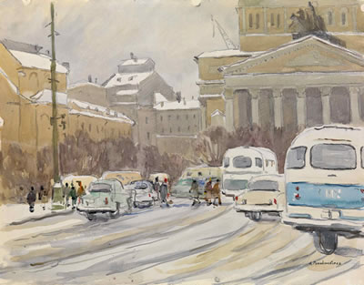Moscow. Busy Day