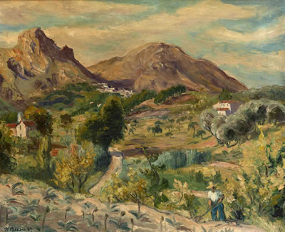 Landscape in Provence