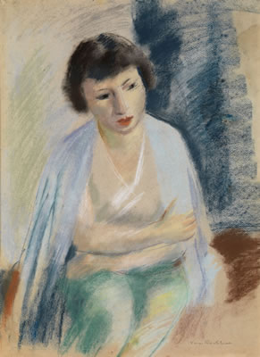 Portrait of Vera Schlesinger Rockline: Self-portrait