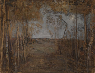 New Moon by Isaak Israelevitch Brodsky - Auction record, sale price, and art valuation. Compare with similar artists and explore comparable artworks.