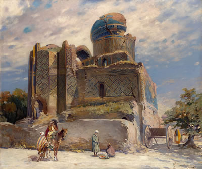 Sample artwork by Bertolan Vigh (1890 - 1946), known for portrait, russian military, and landscape painting - View similar artists and auction records