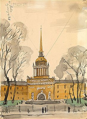 Views of Leningrad and Surrounding Area, nine works, three double-sided (9) by Nikolai Fedorovich Lapshine - Auction record, sale price, and art valuation. Compare with similar artists and explore comparable artworks.