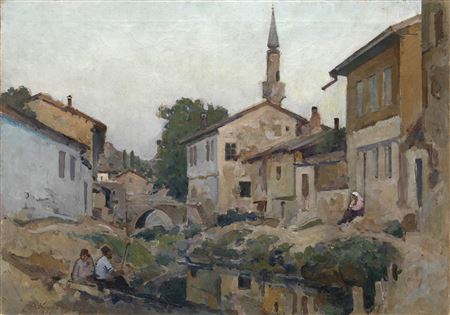Sample artwork by Alexandre Kouprine (1880 - 1960), known for paintings - View similar artists and auction records
