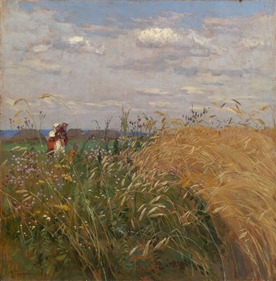 Peasant Women in a Field