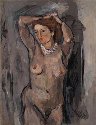 Sample artwork by Nadezhda Udaltsova (1886 - 1961), known for cubism, suprematism - View similar artists and auction records