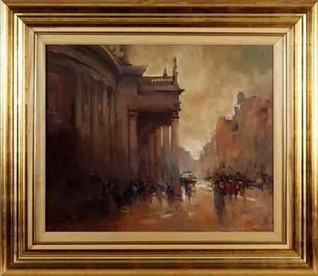 Rain in Foster Place