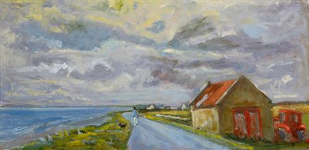 The Sea road and Old Boat House