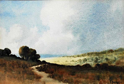 Landscape by John Barker - Auction record, sale price, and art valuation. Compare with similar artists and explore comparable artworks.