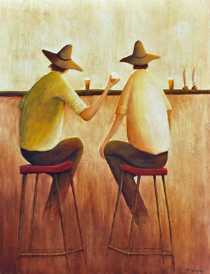 Sample artwork by Terry Cousins (Born 1931), known for painting - View similar artists and auction records