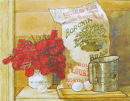 Still Life with Flour Bag