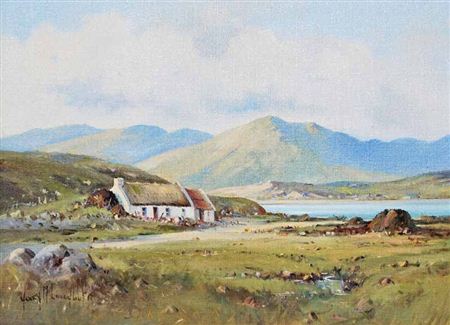 "Irish Cottage County Donegal Ireland", 1985