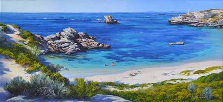 Sample artwork by Robyn Collier (Born 1949), known for landscape painting - View similar artists and auction records