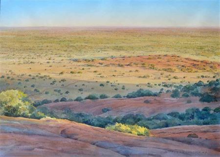 "Nicholson Ranges" by Douglas Kirsop - Auction record, sale price, and art valuation. Compare with similar artists and explore comparable artworks.