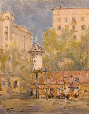 Un colombier à Moscou
