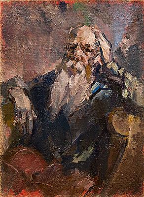 Portrait of Vasily Ivanivitch Grigoriev: “The self-portrait”