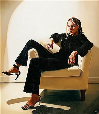Sample artwork by Jacqueline Marr (Born 1977), known for figurative - View similar artists and auction records