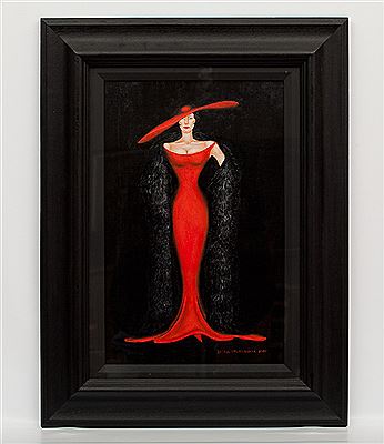 LADY IN RED