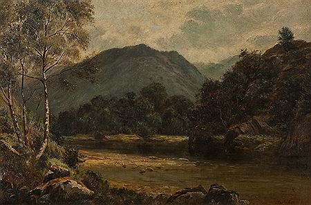 MOUNTIAN RIVER SCENE