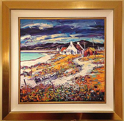 MACHAIR SHORE, ISLE OF LEWIS by Jean Feeney - Auction record, sale price, and art valuation. Compare with similar artists and explore comparable artworks.