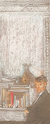 Portrait of Orlando Greenwood: Self-portrait