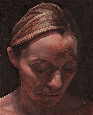 Portrait of Angela Reilly: Self-portrait
