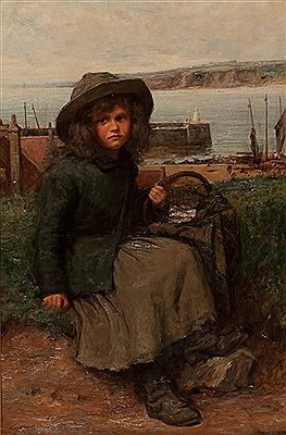 THE FISHER GIRL by Charles Andrew Sellar - Auction record, sale price, and art valuation. Compare with similar artists and explore comparable artworks.