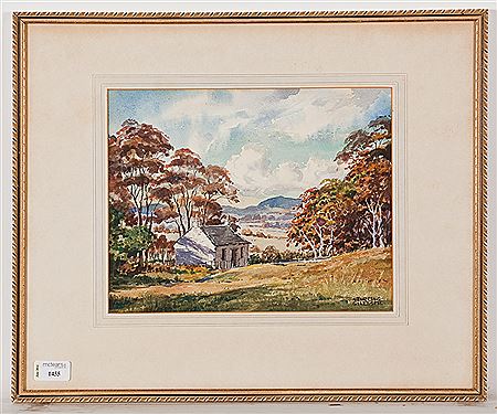 CROFT IN A LANDSCAPE