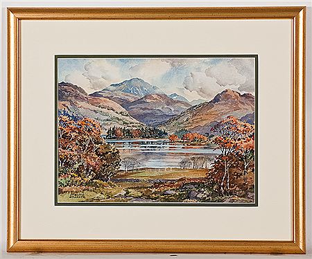 THE HEAD OF LOCH LOMOND NEAR ARDLUI by Stirling Gillespie - Auction record, sale price, and art valuation. Compare with similar artists and explore comparable artworks.