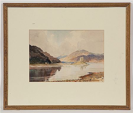 EILEAN DONAN CASTLE by Archibald Sandeman - Auction record, sale price, and art valuation. Compare with similar artists and explore comparable artworks.