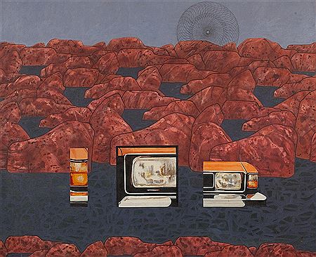 DYSTOPIA by Ronald Forbes - Auction record, sale price, and art valuation. Compare with similar artists and explore comparable artworks.